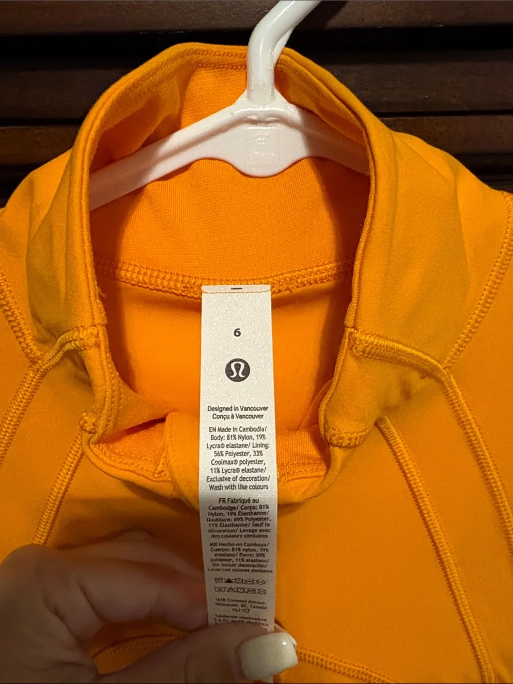 Lululemon Define Cropped Jacket Nulu